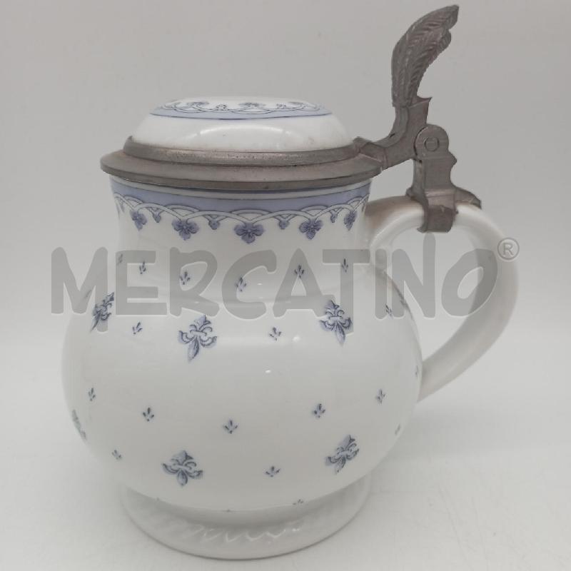 BOCCALE PORC PIZUELA GIGLI BLU | Mercatino dell'Usato Roma montemario 2