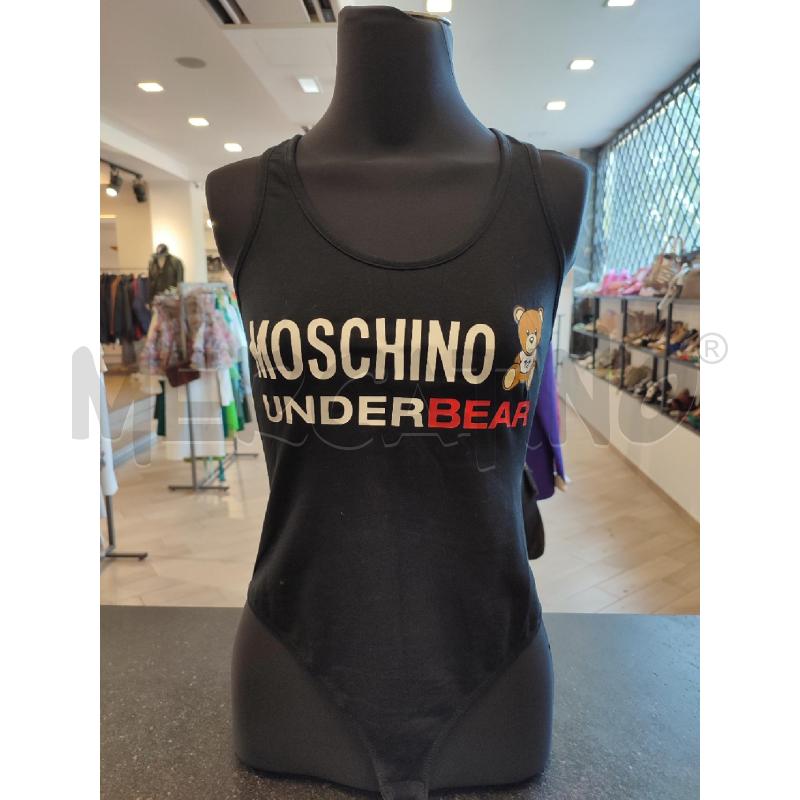 BODY DONNA NERO MOSCHINO | Mercatino dell'Usato Roma montemario 1
