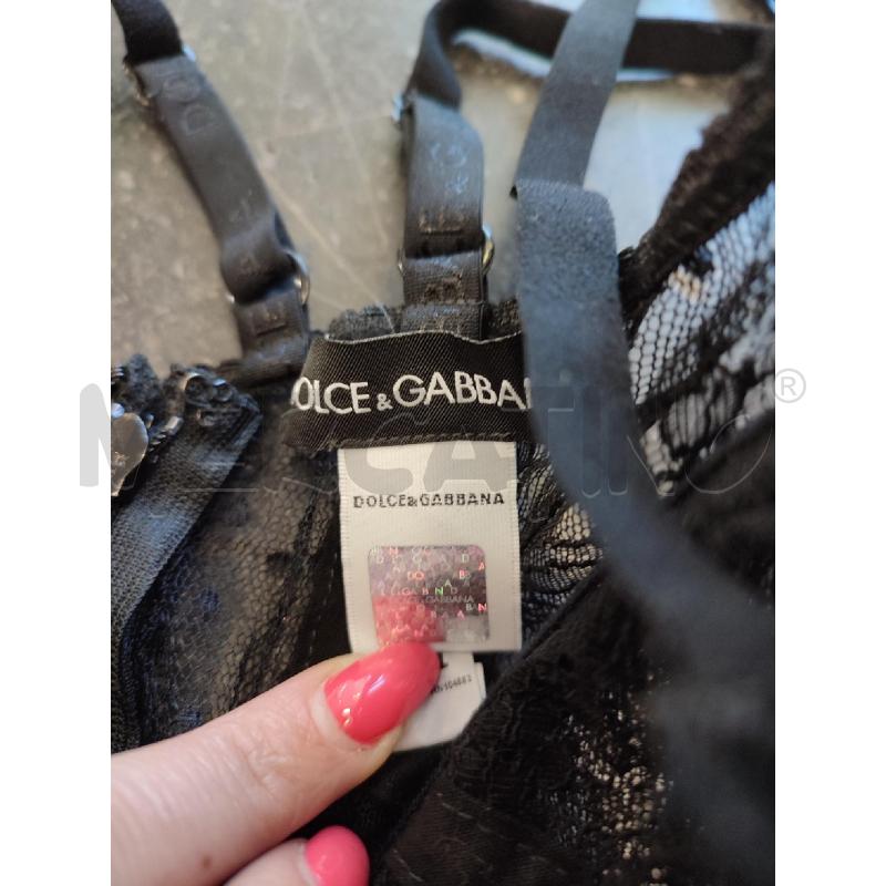 BODY DONNA NERO PIZZO DOLCE&GABBANA | Mercatino dell'Usato Roma montemario 2