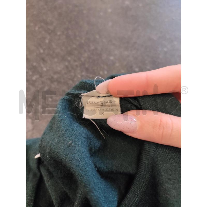 BODY DONNA VERDE BRUNELLO CUCINELLI MISTO CASHMERE | Mercatino dell'Usato Roma montemario 3