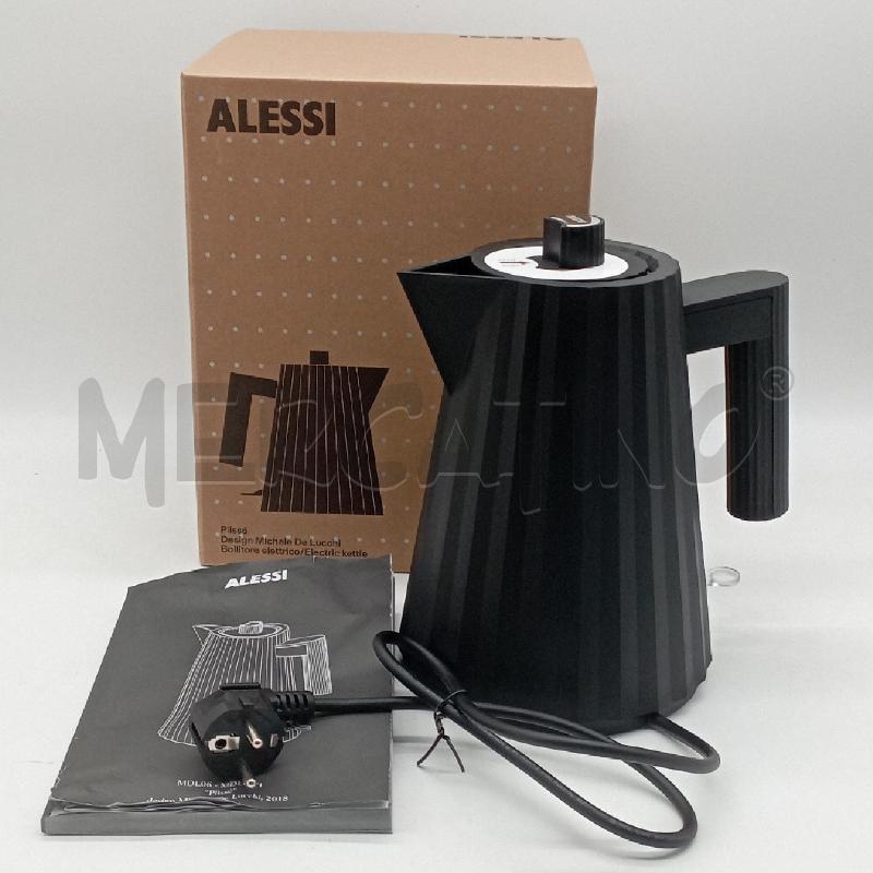 BOLLITORE ELETTRICO ALESSI PLISSE' NERO | Mercatino dell'Usato Roma montemario 1