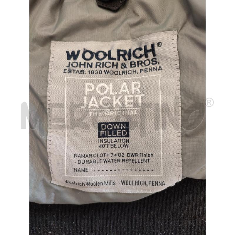 BOMBER UOMO NERO WOOLRICH PELLICCIA CAPPUCCIO | Mercatino dell'Usato Roma montemario 3