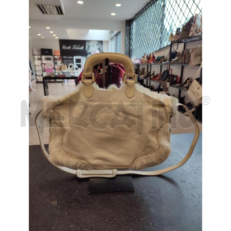 BORSA BIANCA FENDI 2445 8BR529 PELLICCIA | Mercatino dell'Usato Roma montemario 2