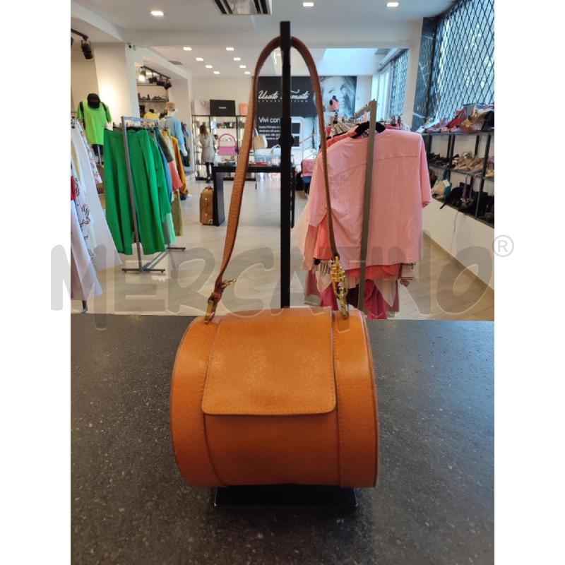 BORSA DONNA BEIGE BULGARI TONDA | Mercatino dell'Usato Roma montemario 1