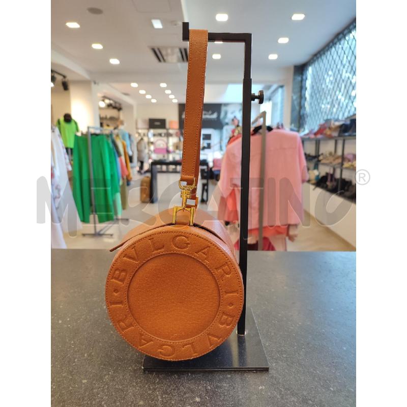 BORSA DONNA BEIGE BULGARI TONDA | Mercatino dell'Usato Roma montemario 2