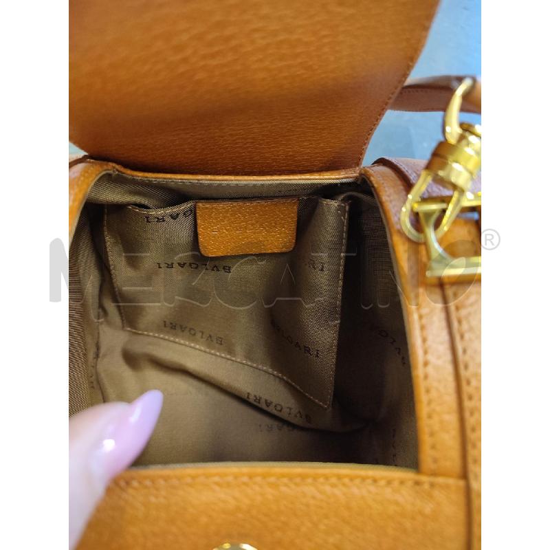 BORSA DONNA BEIGE BULGARI TONDA | Mercatino dell'Usato Roma montemario 3