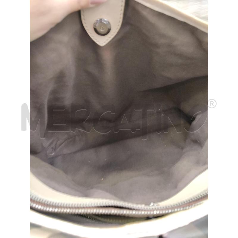 BORSA DONNA BEIGE GRIGIA BURBERRY CHECK | Mercatino dell'Usato Roma montemario 3