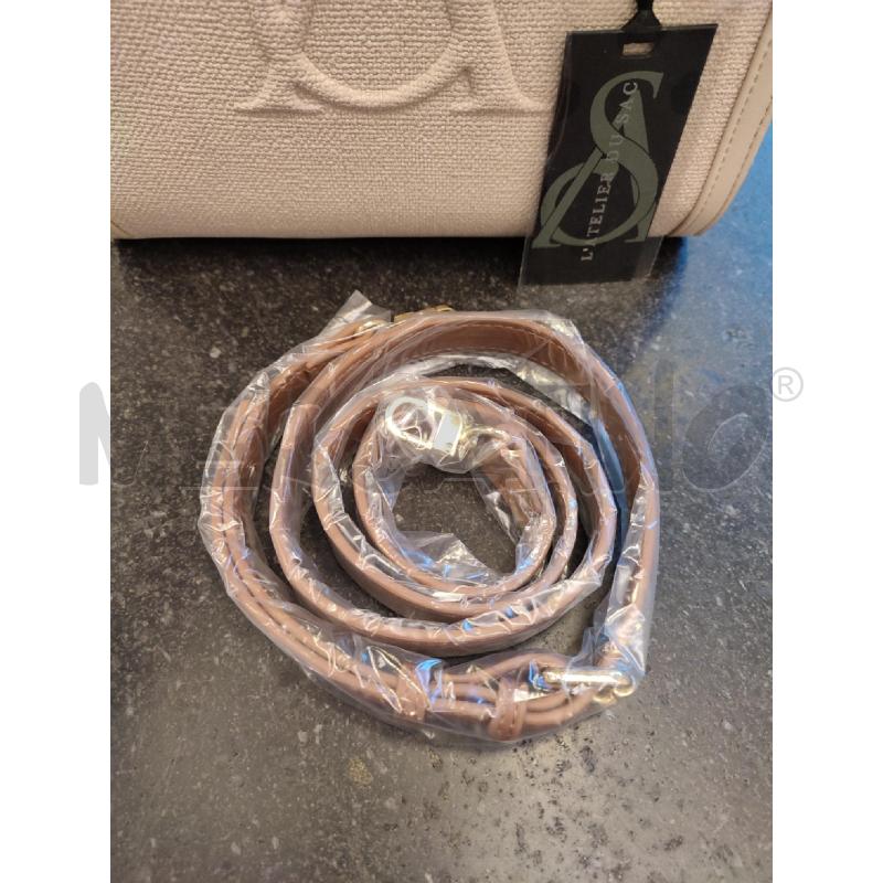 BORSA DONNA BEIGE L'ATELIER DU SAC | Mercatino dell'Usato Roma montemario 3