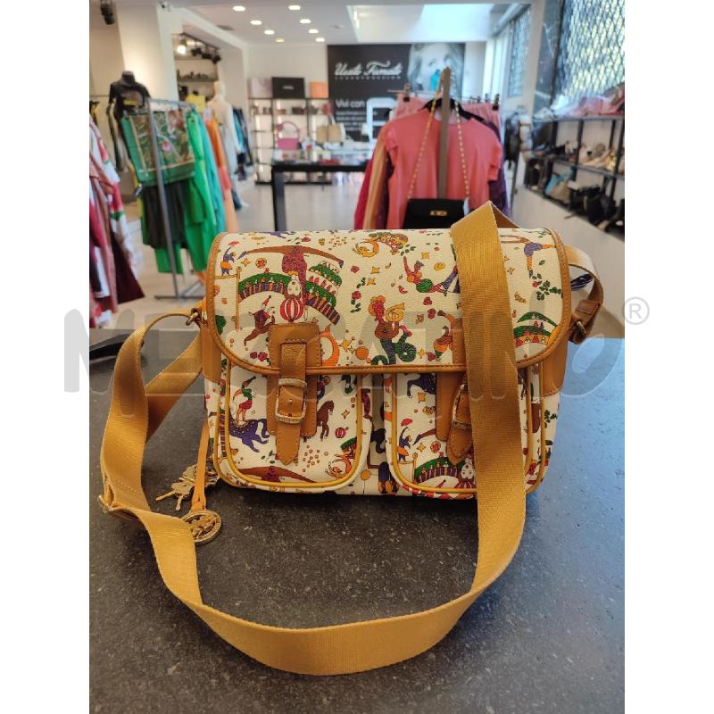 BORSA DONNA BIANCA PIERO GUIDI DUE TASCHE DAVANTI | Mercatino dell'Usato Roma montemario 1