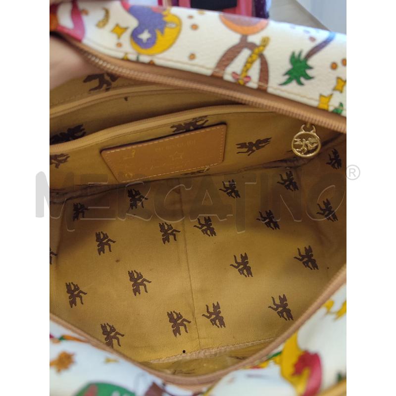 BORSA DONNA BIANCA PIERO GUIDI DUE TASCHE DAVANTI | Mercatino dell'Usato Roma montemario 3