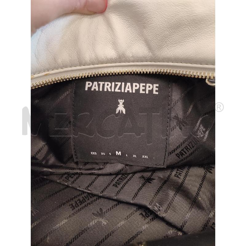 BORSA DONNA BIANCO PATRIZIA PEPE | Mercatino dell'Usato Roma montemario 3