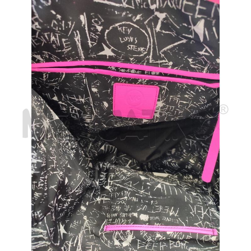 BORSA DONNA BLU ALEXANDER MCQUEEN MANICI DA RIV  | Mercatino dell'Usato Roma montemario 4