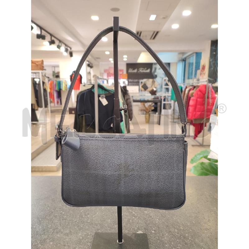 BORSA DONNA BLU BURBERRY BAGUETTE CHECK | Mercatino dell'Usato Roma montemario 3