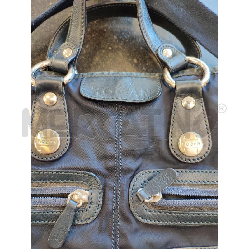 BORSA DONNA BLU HOGAN  | Mercatino dell'Usato Roma montemario 3