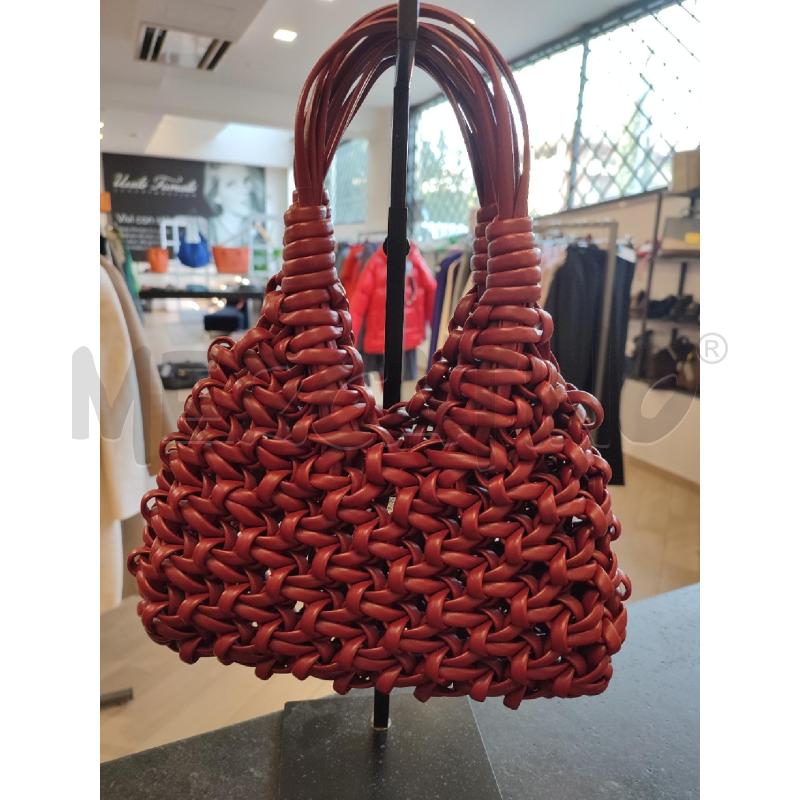 BORSA DONNA BORDEAUX HIBOURAMA VANNIFIQUE 35X25 | Mercatino dell'Usato Roma montemario 1