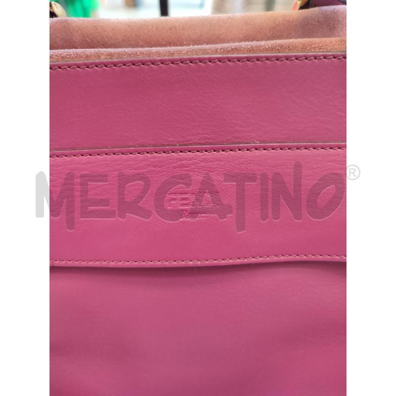 BORSA DONNA BORDEAUX SCAMOSCIATA FENDI 8BN251 | Mercatino dell'Usato Roma montemario 3