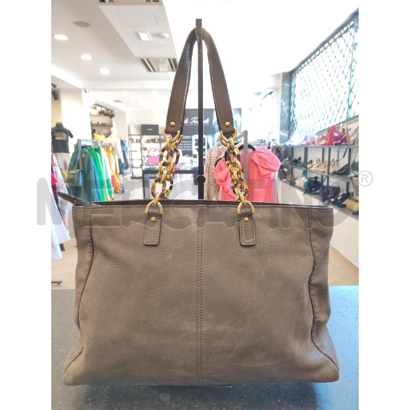 BORSA DONNA MARRONE FENDI TOTE | Mercatino dell'Usato Roma montemario 3