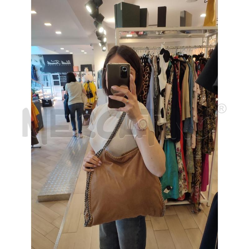 BORSA DONNA MARRONE STELLA MCCARTNEY | Mercatino dell'Usato Roma montemario 3