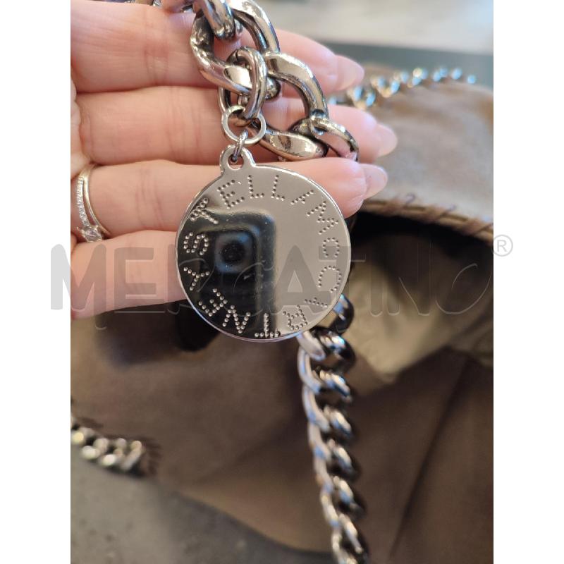 BORSA DONNA MARRONE STELLA MC CARTNEY | Mercatino dell'Usato Roma montemario 3