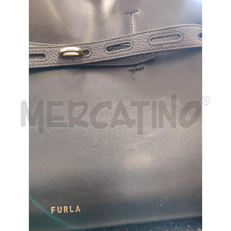BORSA DONNA NERA FURLA PELLE | Mercatino dell'Usato Roma montemario 2