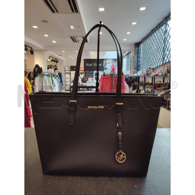 BORSA DONNA NERA GRANDE MICHAEL KORS | Mercatino dell'Usato Roma montemario 1