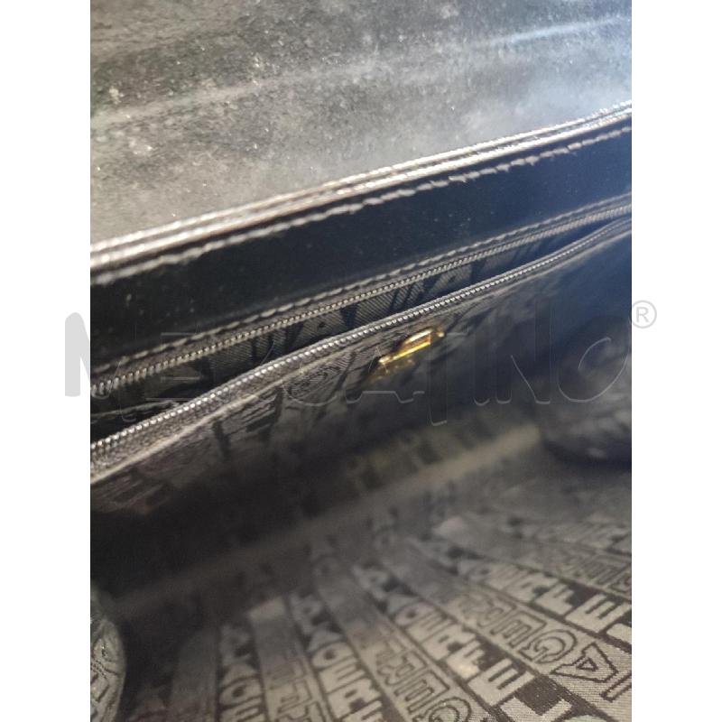 BORSA DONNA NERA KELLI LAGERFELD+ TRACOLLA | Mercatino dell'Usato Roma montemario 3