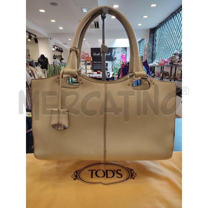BORSA DONNA PANNA  TOD'S MANICO CORTO | Mercatino dell'Usato Roma montemario 1