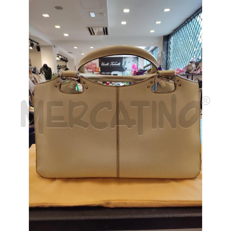 BORSA DONNA PANNA  TOD'S MANICO CORTO | Mercatino dell'Usato Roma montemario 3