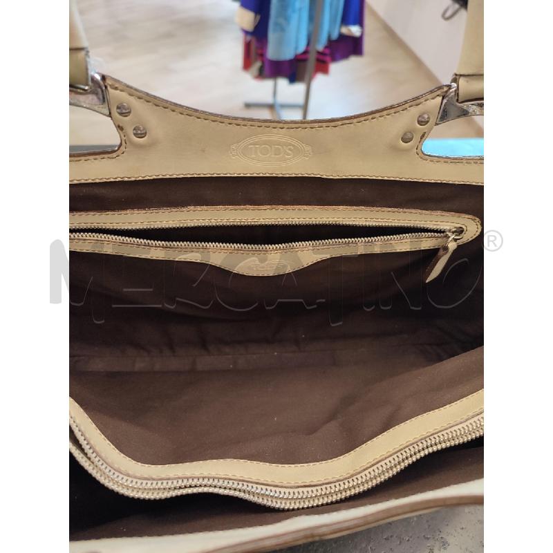 BORSA DONNA PANNA  TOD'S MANICO CORTO | Mercatino dell'Usato Roma montemario 5