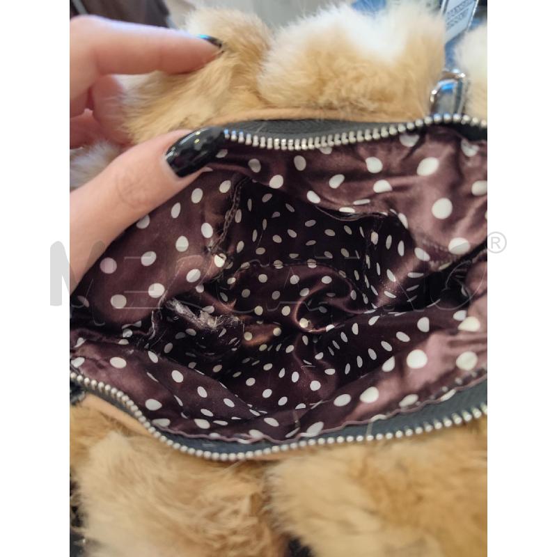 BORSA DONNA PELLICCIA WON DER COUTURE | Mercatino dell'Usato Roma montemario 2