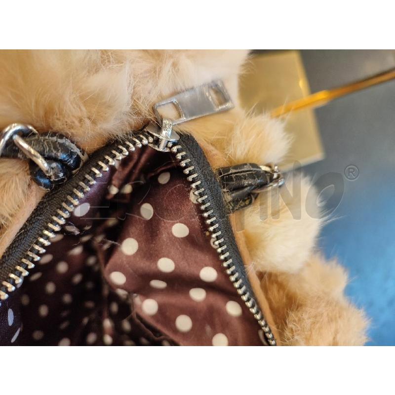BORSA DONNA PELLICCIA WON DER COUTURE | Mercatino dell'Usato Roma montemario 3