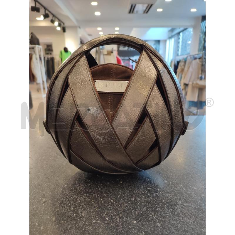 BORSA DONNA PERRIN BASKET GRIGA DA RIV | Mercatino dell'Usato Roma montemario 1