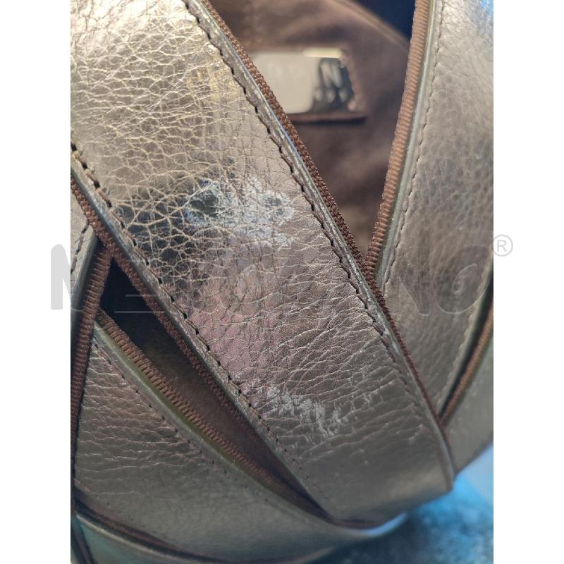 BORSA DONNA PERRIN BASKET GRIGA DA RIV | Mercatino dell'Usato Roma montemario 2