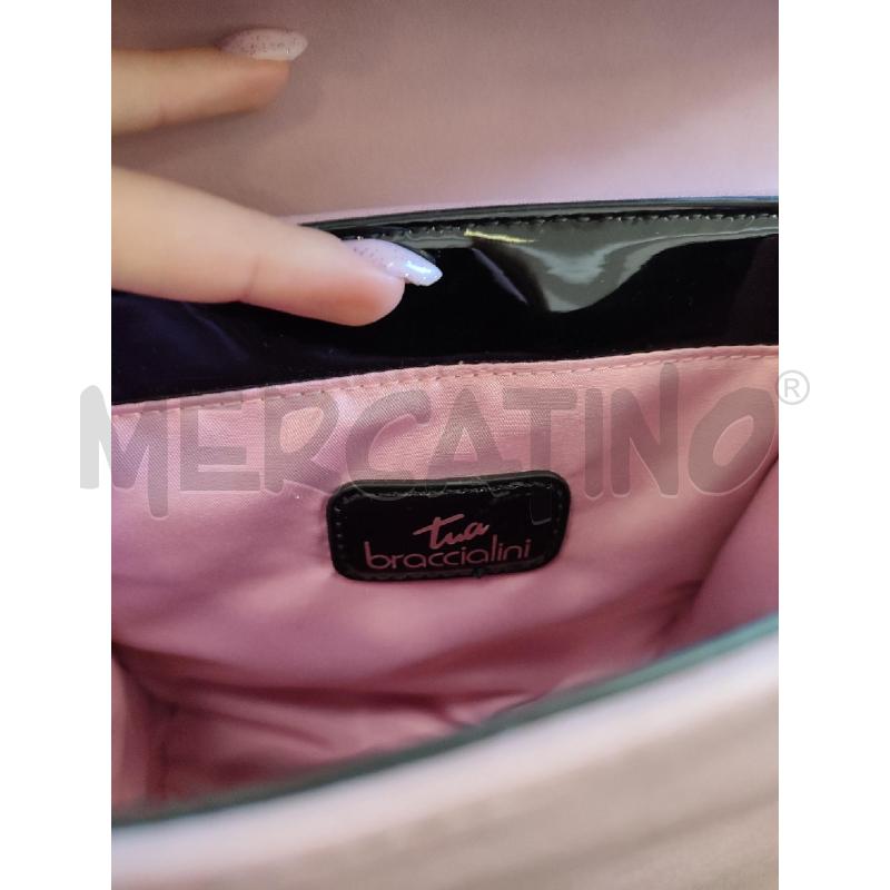 BORSA DONNA ROSA BRACCIALINI BEAUTY BREAK | Mercatino dell'Usato Roma montemario 3