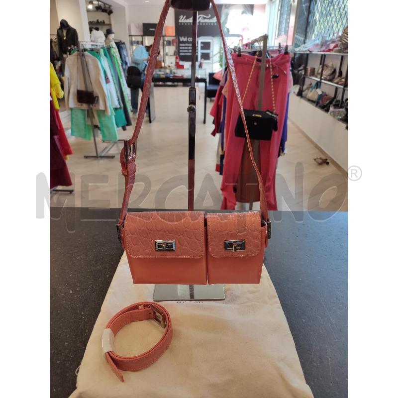 BORSA DONNA ROSA BY FAR 2 TASCHE | Mercatino dell'Usato Roma montemario 1