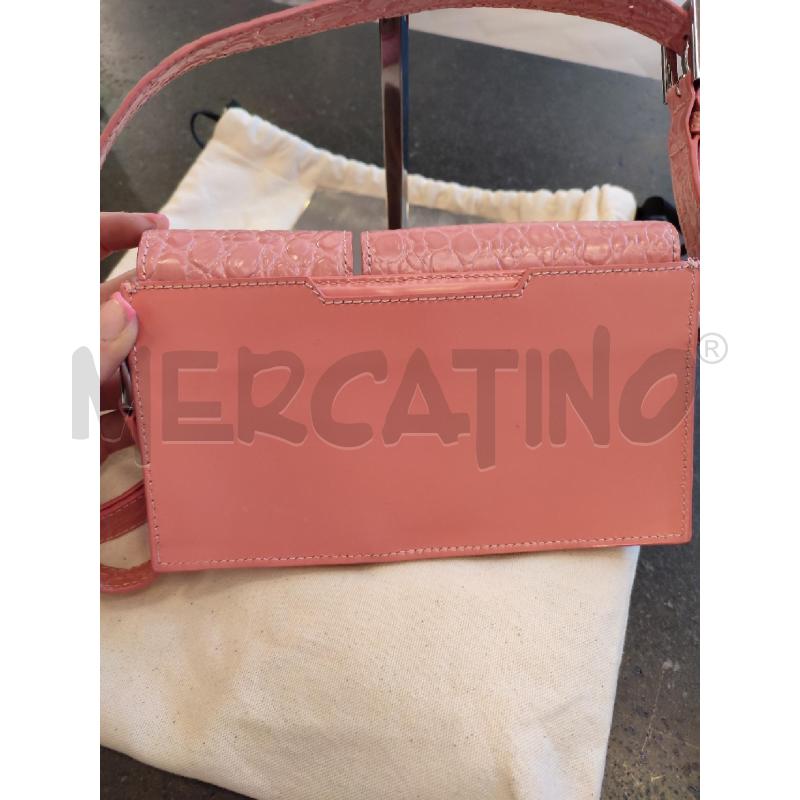 BORSA DONNA ROSA BY FAR 2 TASCHE | Mercatino dell'Usato Roma montemario 3