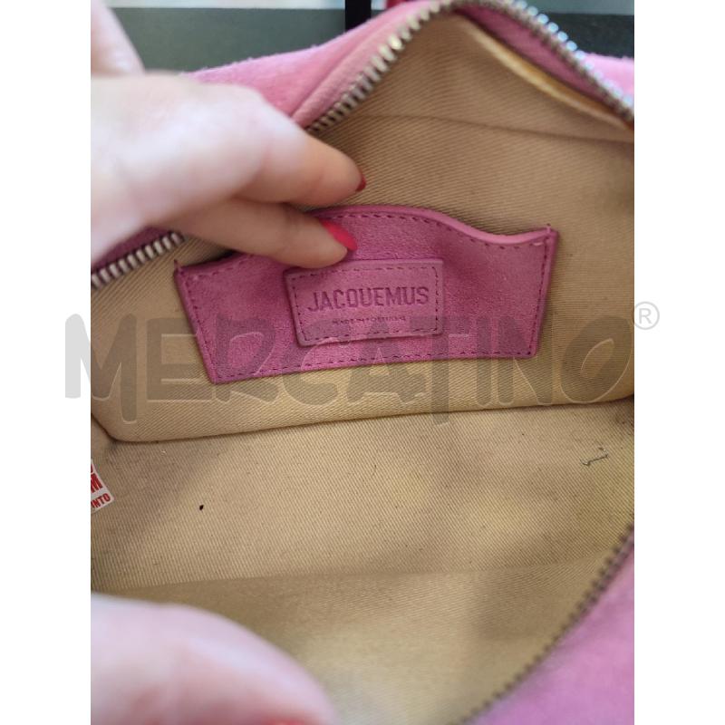 BORSA DONNA ROSA JACQUEMUS LA BANETO | Mercatino dell'Usato Roma montemario 3