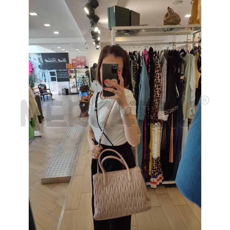 BORSA DONNA ROSA MATELASSE MIU MIU | Mercatino dell'Usato Roma montemario 4