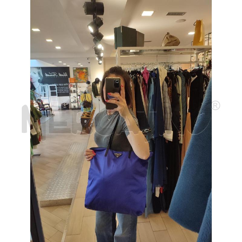 BORSA DONNA VIOLA PRADA | Mercatino dell'Usato Roma montemario 3