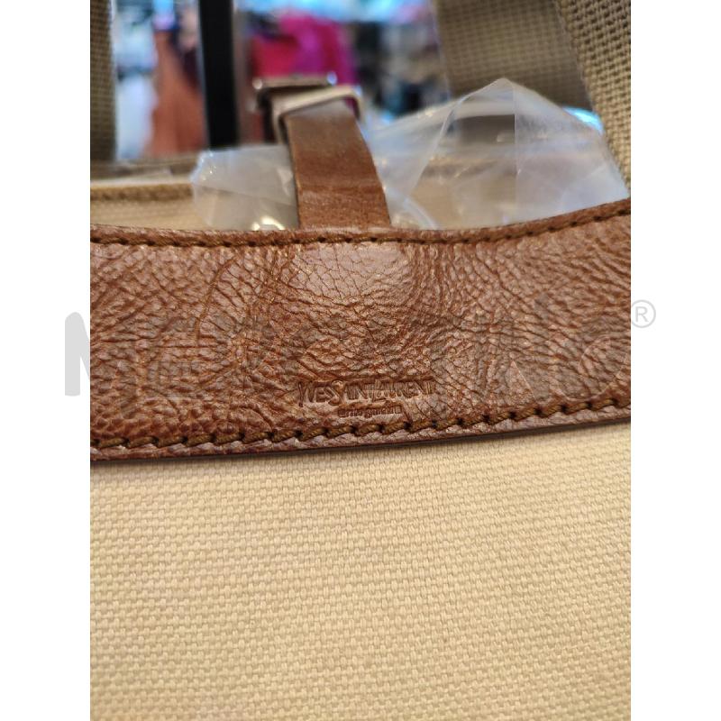 BORSA DONNA YSL RIVE GAUCHE TESSUTO 110444 | Mercatino dell'Usato Roma montemario 3