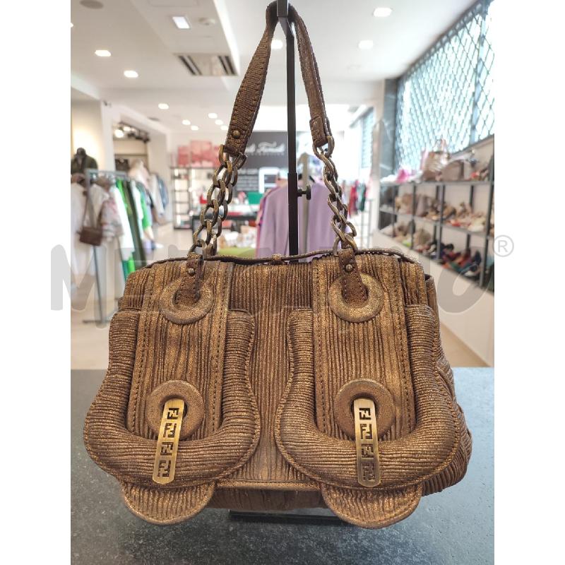 BORSA DORATA FENDI B BAG CHIUSURA DA RIVEDERE | Mercatino dell'Usato Roma montemario 1