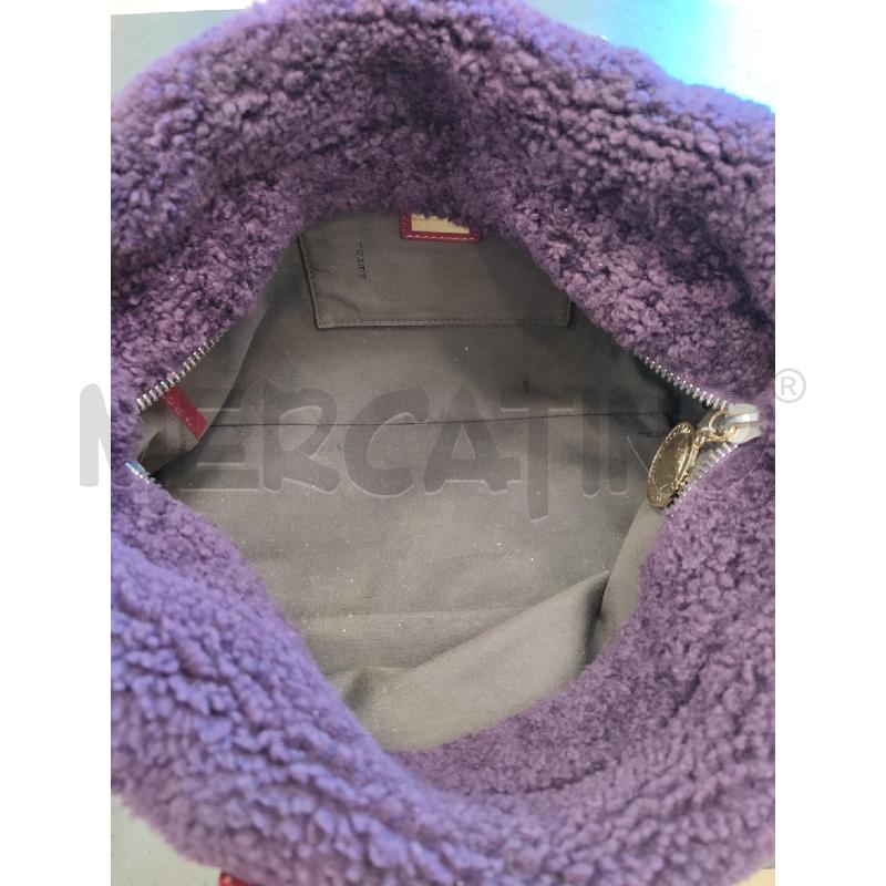 BORSA FENDI ZUCCHINO ROSSA MONTONE VIOLA 2390 8BL089  | Mercatino dell'Usato Roma montemario 2