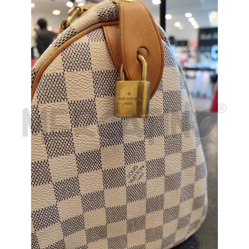 BORSA LOUIS VUITTON SPEEDY TELA DAMIER AZUR DU1099 | Mercatino dell'Usato Roma montemario 2
