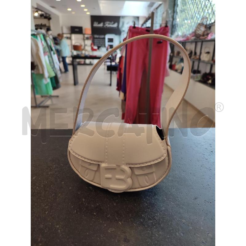 BORSA MINI BIANCA FOR BITCHES | Mercatino dell'Usato Roma montemario 1