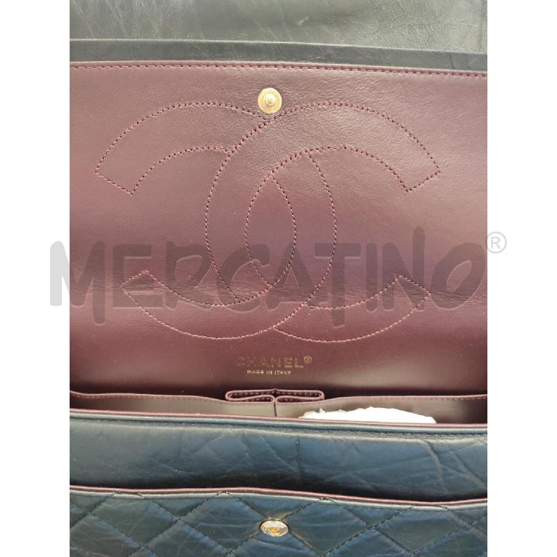 BORSA NERA CHANEL REISSUE 2.55 FULL SET 19279087 | Mercatino dell'Usato Roma montemario 2