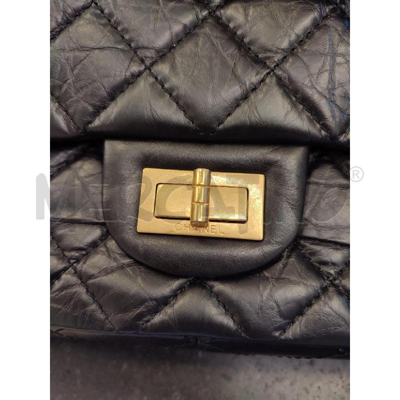 BORSA NERA CHANEL REISSUE 2.55 FULL SET 19279087 | Mercatino dell'Usato Roma montemario 5