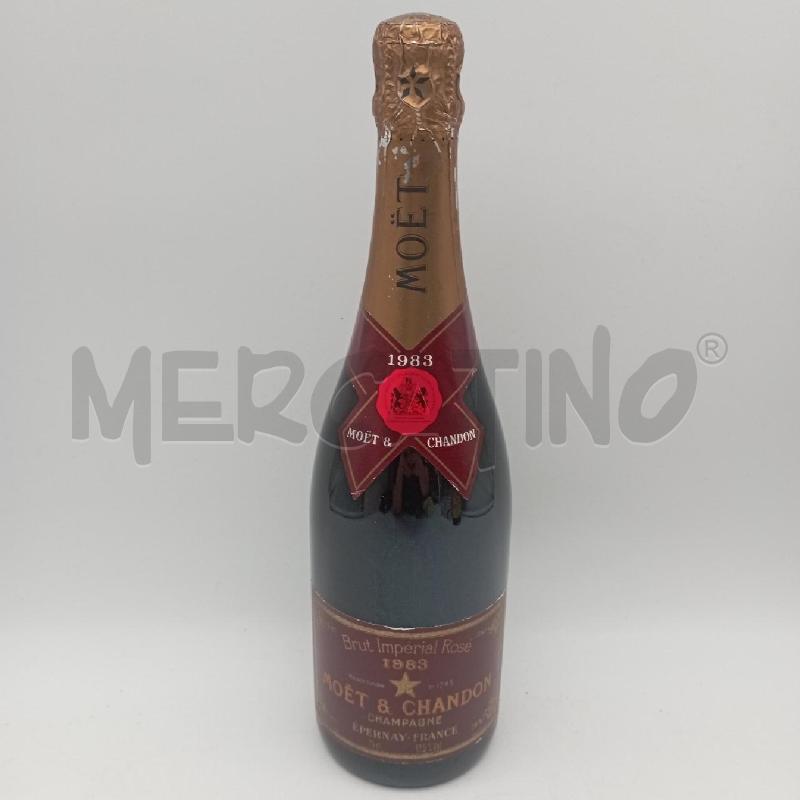 BOTTIGLIA MOET CHANDON 1983 BRUT IMPERIAL ROSE | Mercatino dell'Usato Roma montemario 1