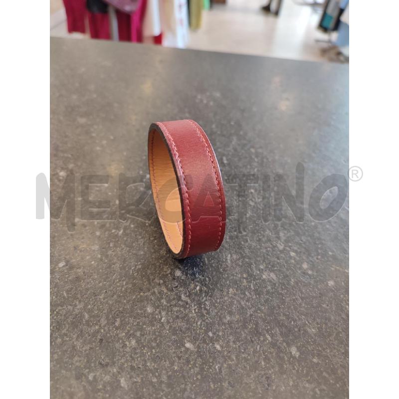 BRACCIALE BORDEAUX HERMES SELLIER  | Mercatino dell'Usato Roma montemario 1