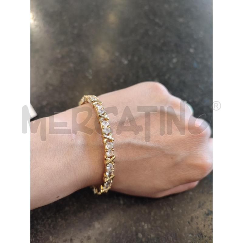BRACCIALE DORATO VESTOPAZZO MANETTA | Mercatino dell'Usato Roma montemario 2