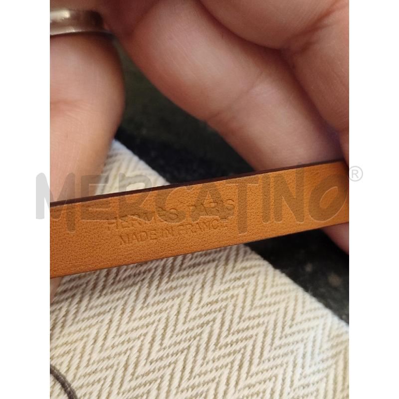 BRACCIALE HERMES MINI KELLY DOUBLE TOUR ROSE EXTREME BFS007GX | Mercatino dell'Usato Roma montemario 4